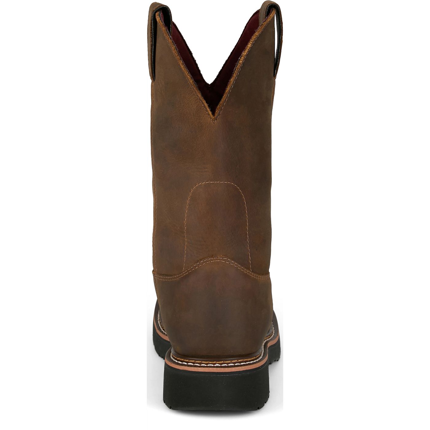Justin Work Men's Billings 11" Waterproof Boot - Hickory Brown (HL4234) - View 5