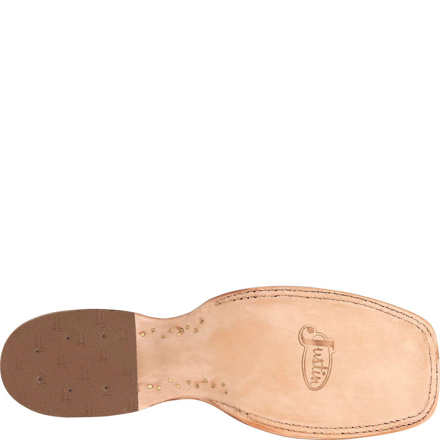 Justin Boots Men's Moseley 11" Full Quill Ostrich Western Boot - Cognac Vintage (JE5170) - View 6