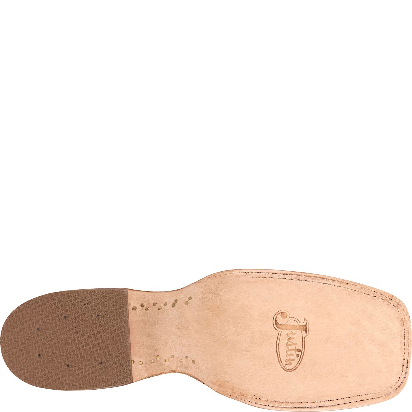 Justin Boots Men's Moseley 11" Full Quill Ostrich Western Boot - Shadow Black (JE5173) - View 6