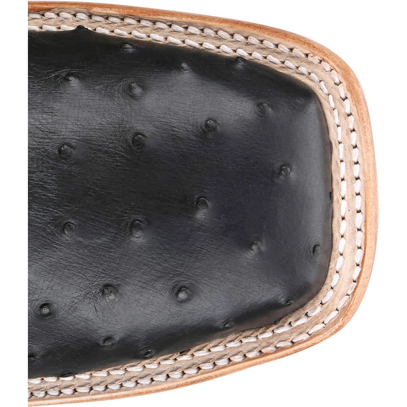 Justin Boots Men's Chisolm 13" Full Quill Ostrich Western Boot - Salsa (JE8171) - View 4