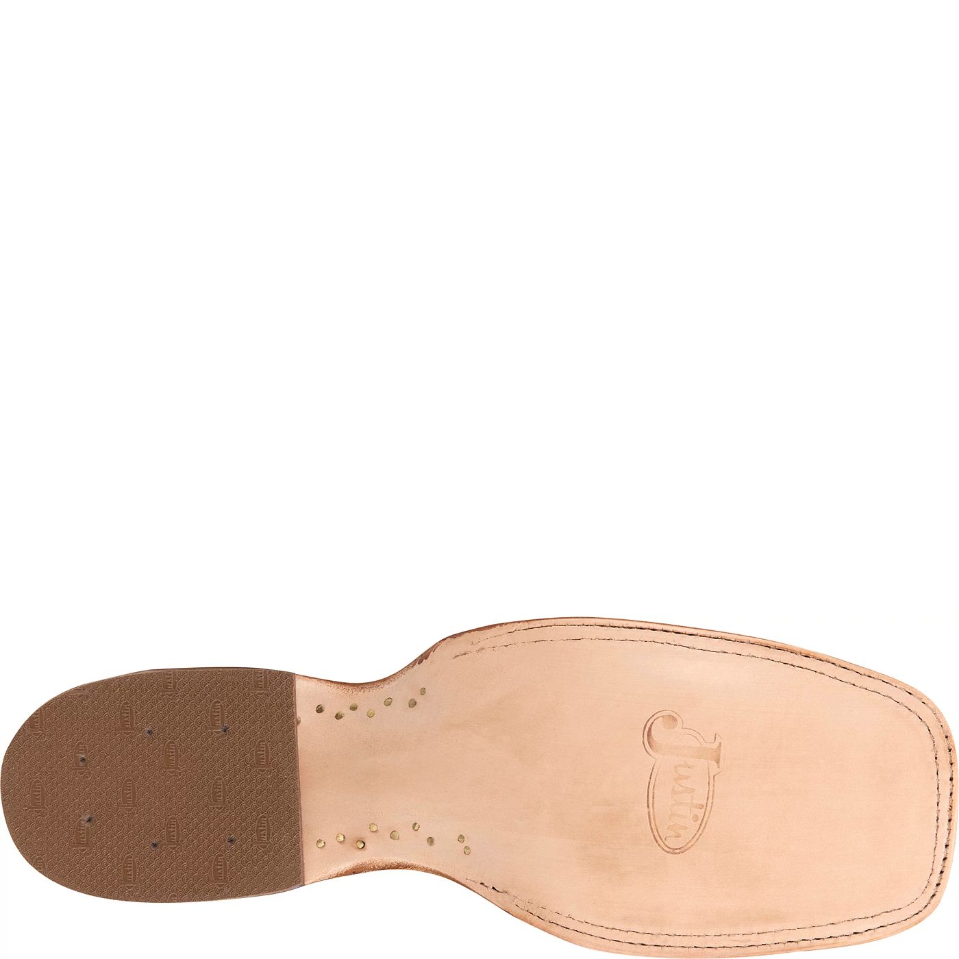 Justin Boots Men's Chisolm 13" Full Quill Ostrich Western Boot - Salsa (JE8171) - View 6