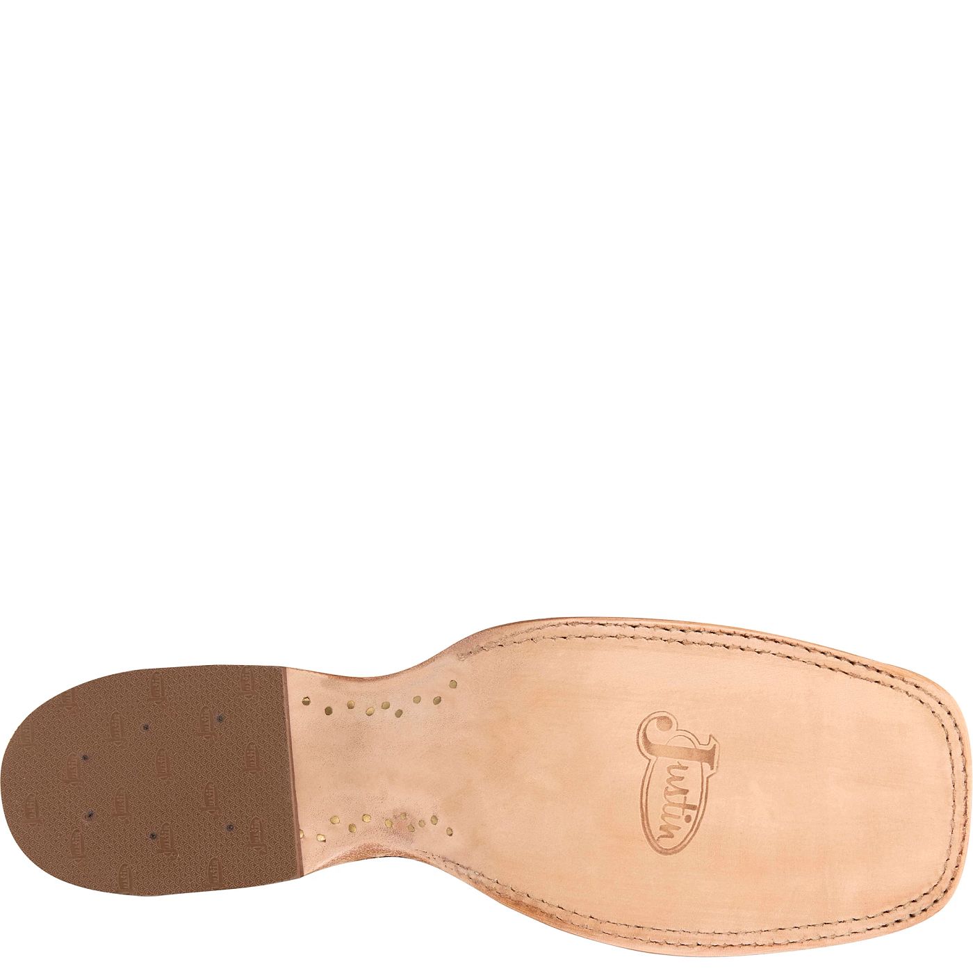 Justin Boots Men's Chisolm 13" Full Quill Ostrich Western Boot - Mint Green (JE8173) - View 6