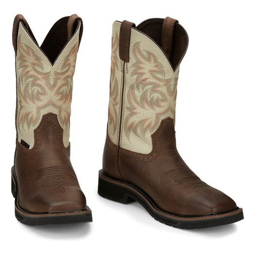 Justin Boots Driller Steel Toe Copper (SE4684)