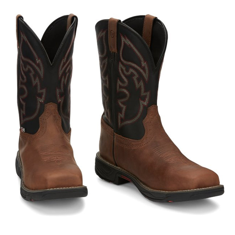 Justin Boots Rush Comp Toe Tan (WK4337)