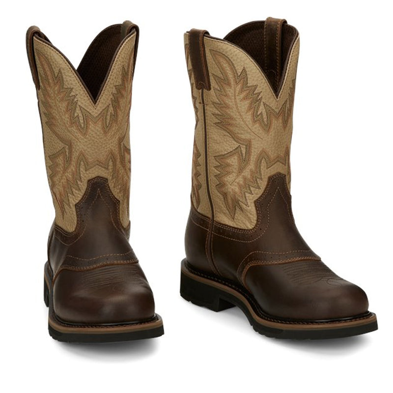 Justin Boots Superintendent Golden Brown (SE4660)