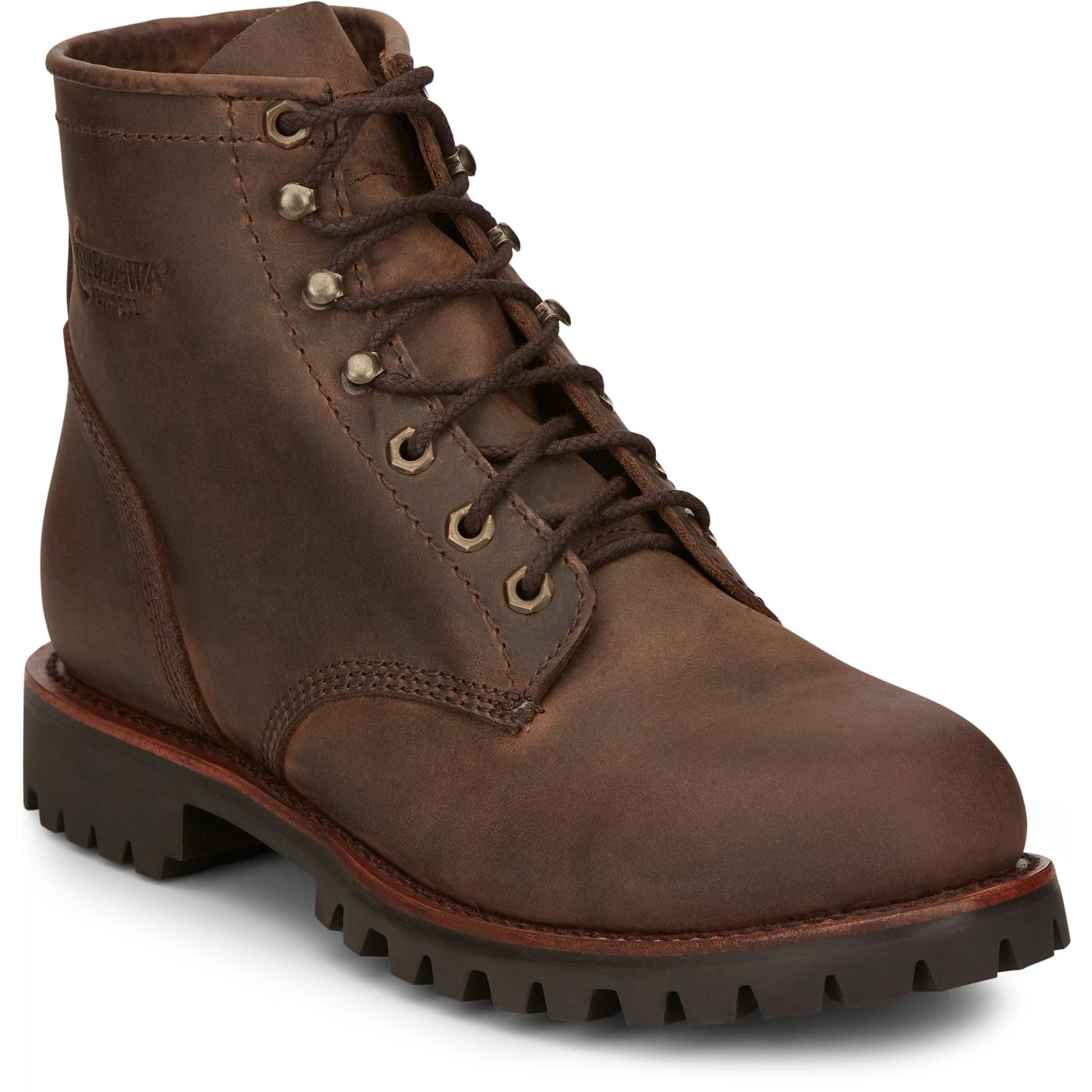 Chippewa Men's Classic 2.0 6" Lace-Up - Wood Brown (NC2080) - View 2