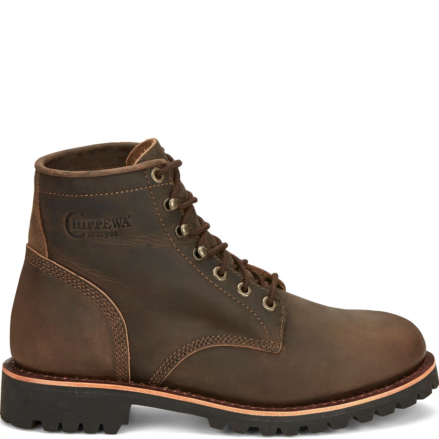 Chippewa Men's Classic 2.0 6" Lace-Up - Wood Brown (NC2080) - View 3