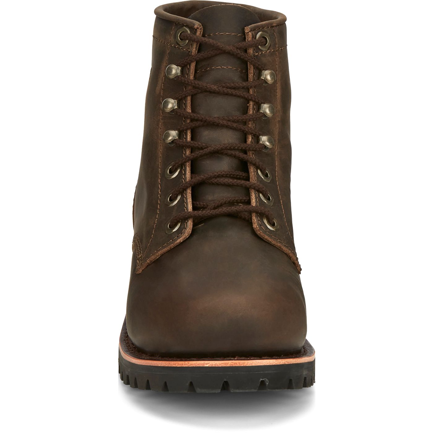 Chippewa Men's Classic 2.0 6" Steel Toe Lace-Up - Wood Brown (NC2081) - View 7