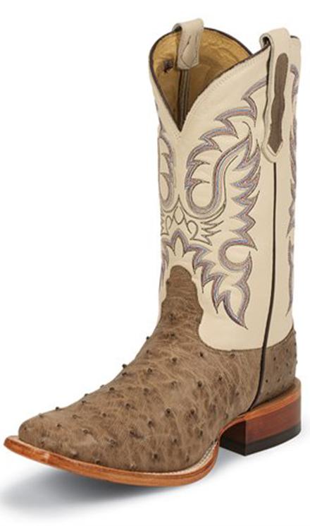 Nocona Boots Quicksilver Mink Full Quill Boots (MD6505)