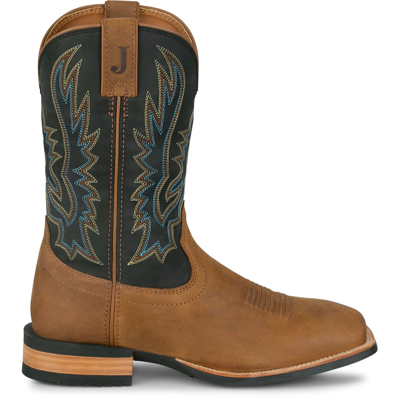 Justin Boots Men's Rustle 11" Western Boot - Chestnut (OL7330) - View 3