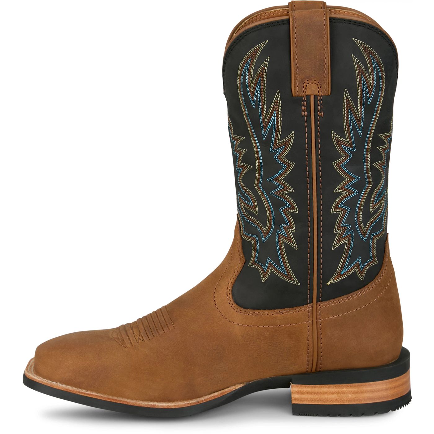 Justin Boots Men's Rustle 11" Western Boot - Chestnut (OL7330) - View 8
