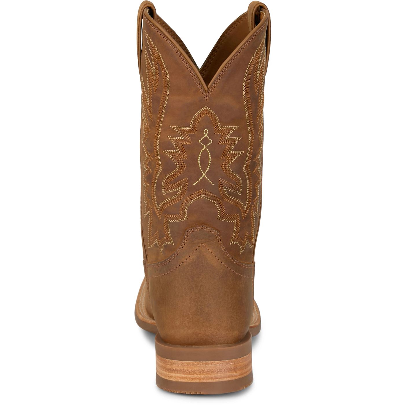 Justin Boots Men's Rustle 11" Western Boot - Chestnut Brown (OL7331) - View 5
