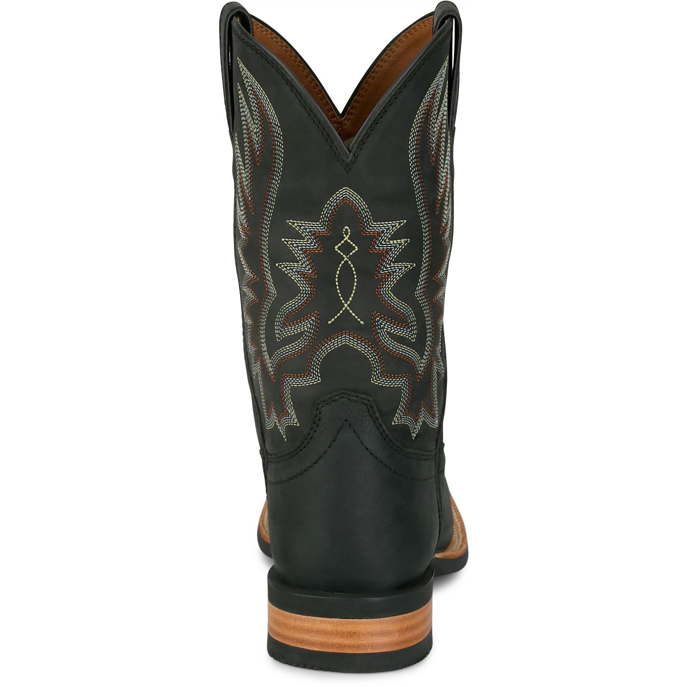 Justin Boots Men's Rustle 11" Western Boot - Coal (OL7336) - View 5