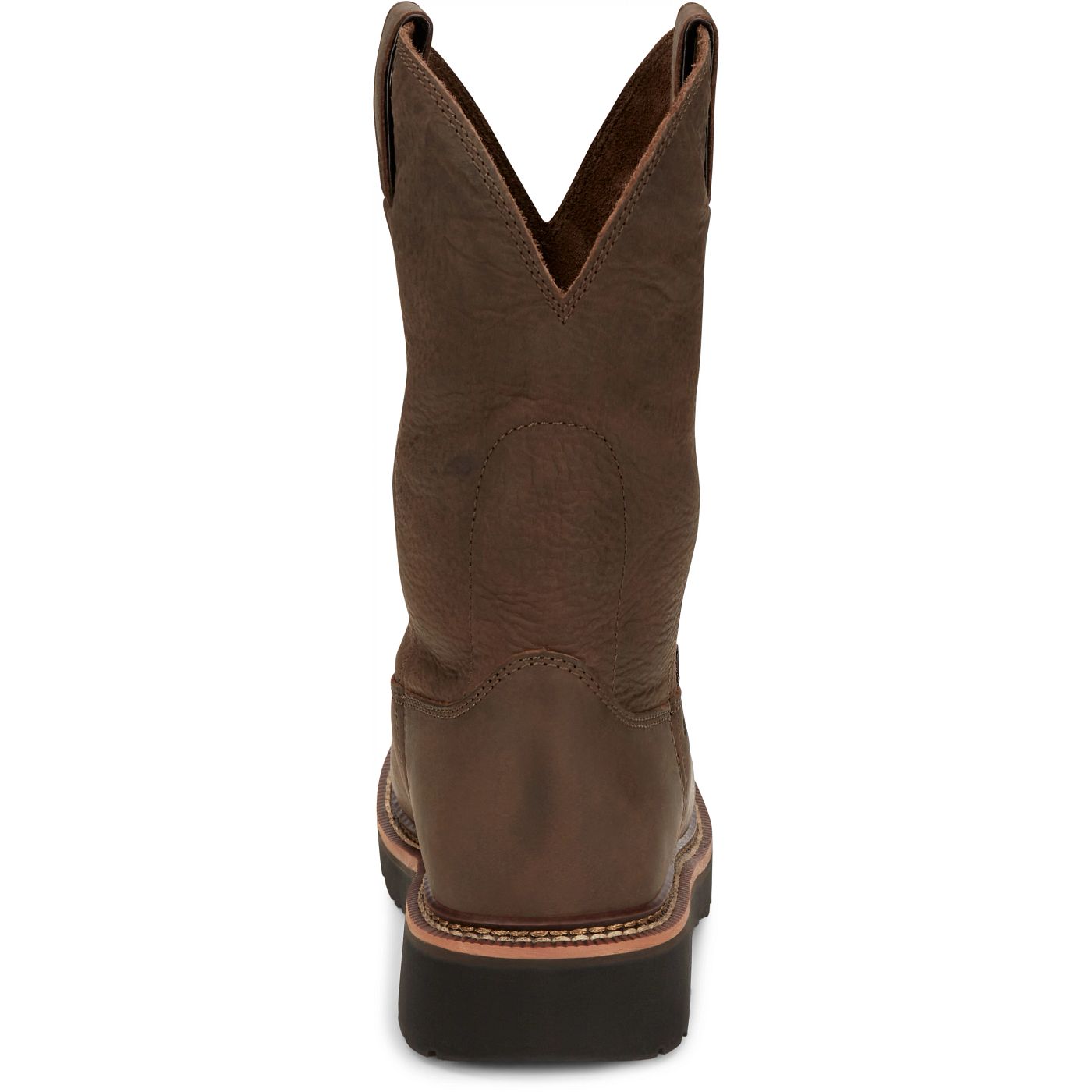 Justin Work Men's Carbide 11" Steel Toe Boot - Hickory Brown (OW4441) - View 5