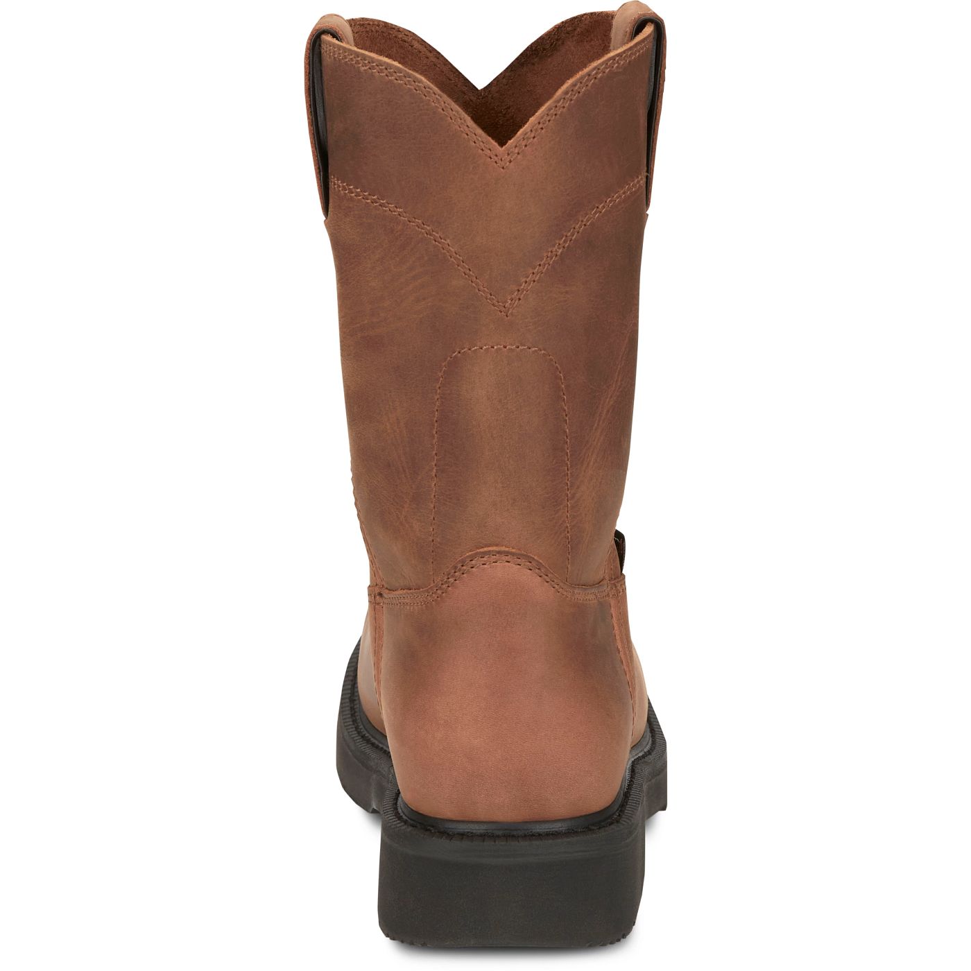 Justin Work Men's Round-Up 10" Work Boot - Aged Bark (OW4760) - View 5