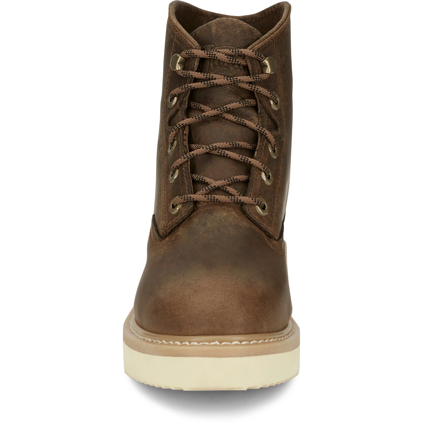 Justin Work Men's Maxwell 6" Lace-Up Boot - Peanut Tan (OW708) - View 7