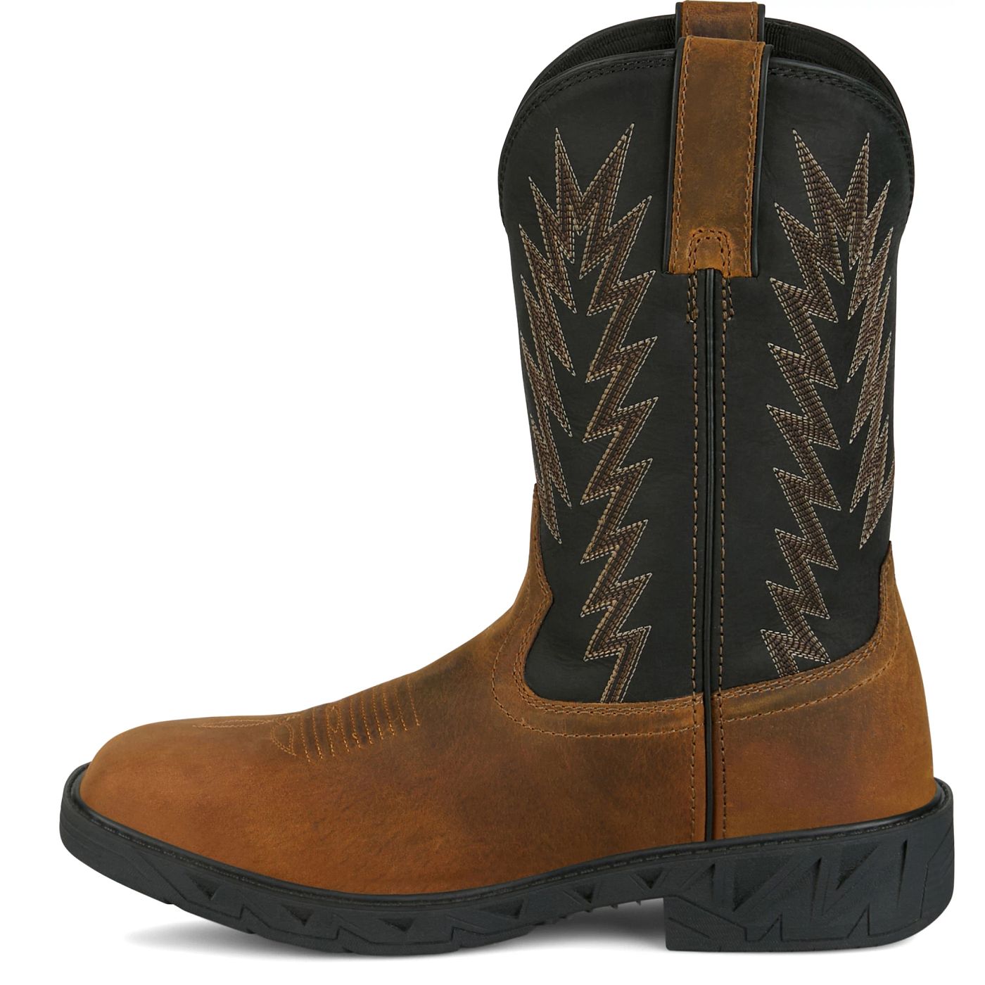 Justin Work Men's Taskmaker 11" Waterproof Boot - Brown (PD4072) - View 8
