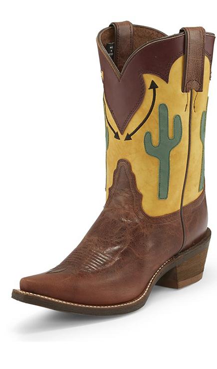 Nocona Boots Women's  Phoenix Brown (NL1903)