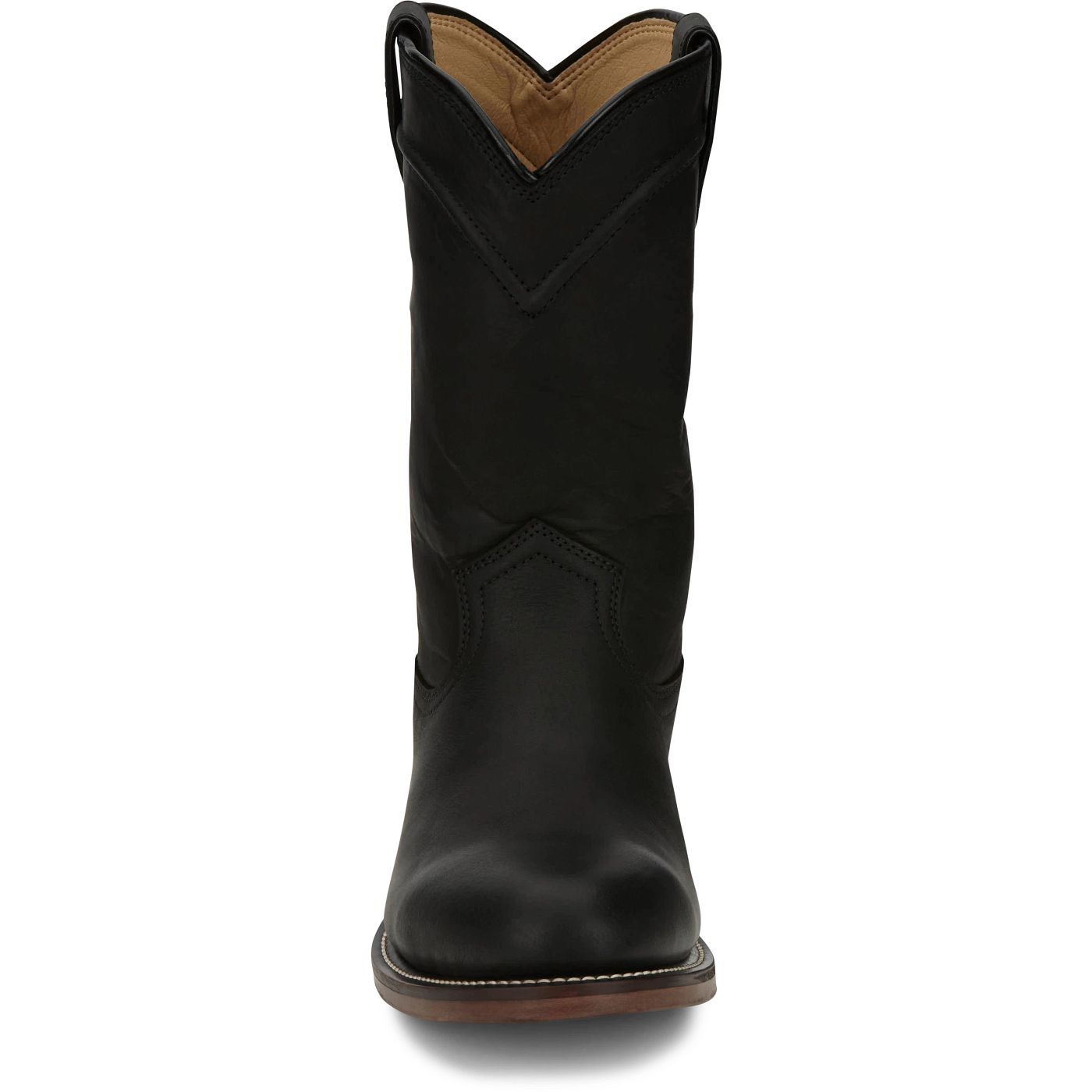 Justin Boots Men's Braswell 10" Roper Boot - Black (RP3741) - View 7