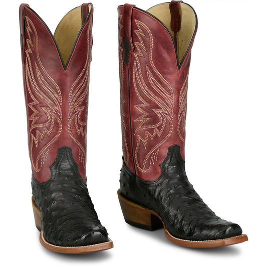 Tony Lama Men's 13" Zaire Western Boot Ruby (SA6112) - Front View