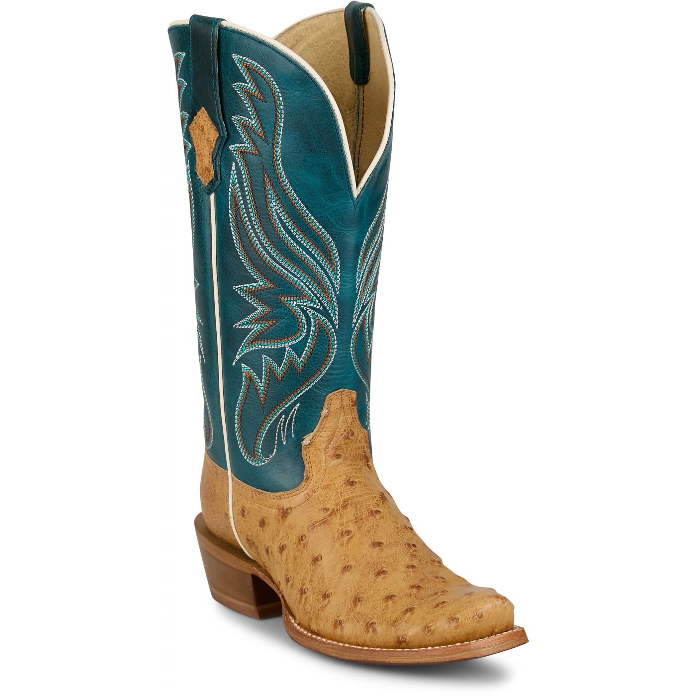 Tony Lama Men's 13" Zaire Western Boot Teal (SA6113)