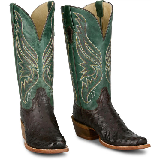 Tony Lama Men's 13" Zaire Western Boot Emerald (SA6114) - Front View