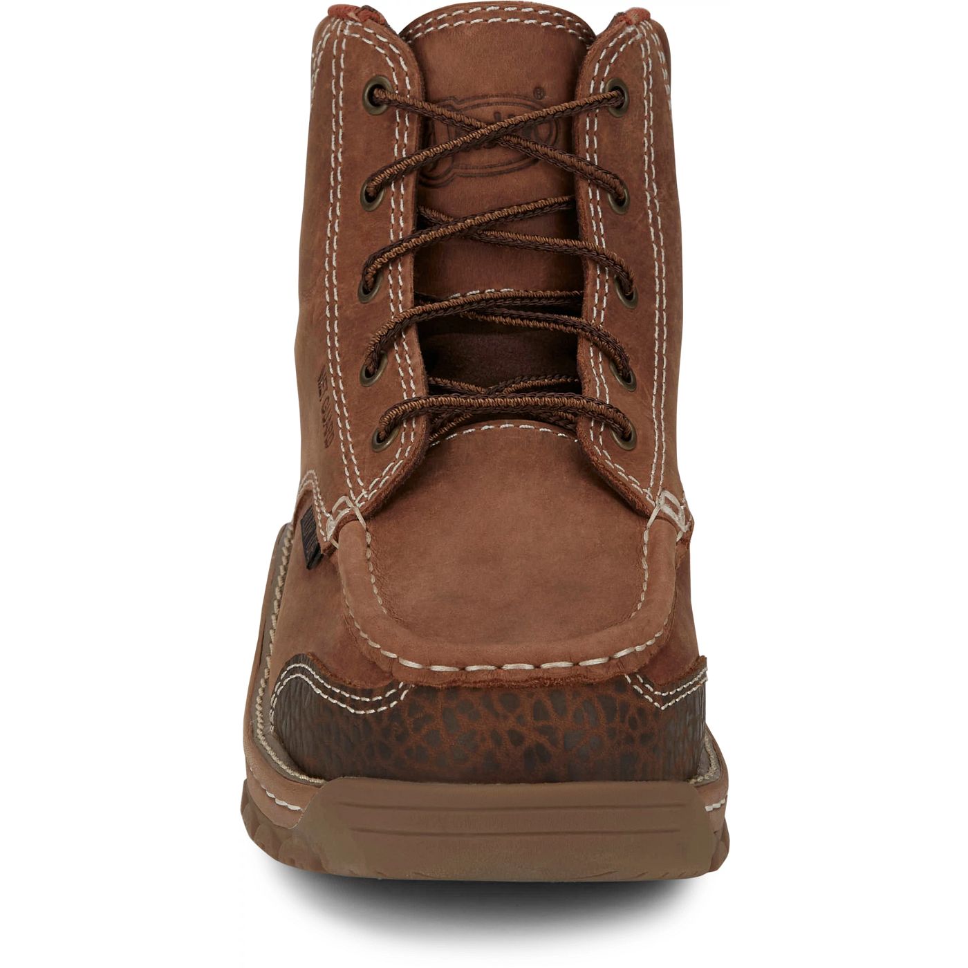 Justin Work Men's Corbett 5" Waterproof Alloy Toe Met Guard Boot - Barley Brown (SE255) - View 7