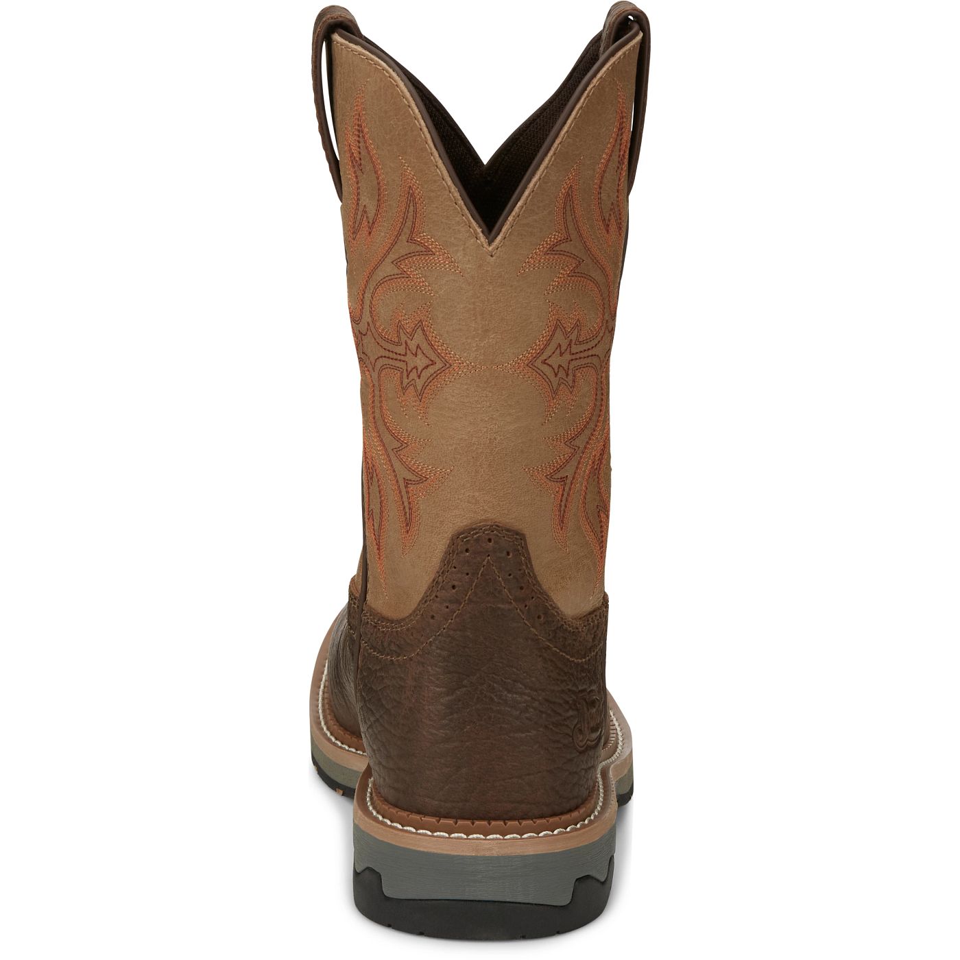 Justin Work Men's Bolt 11" Composite Toe Boot - Buff (SE4103) - View 5