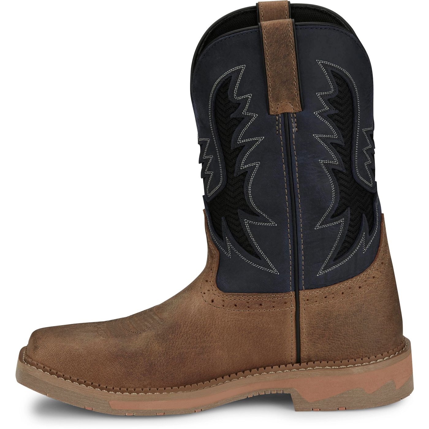 Justin Work Men's Bolt 11" Composite Toe Boot - Peanut Tan (SE4115) - View 8