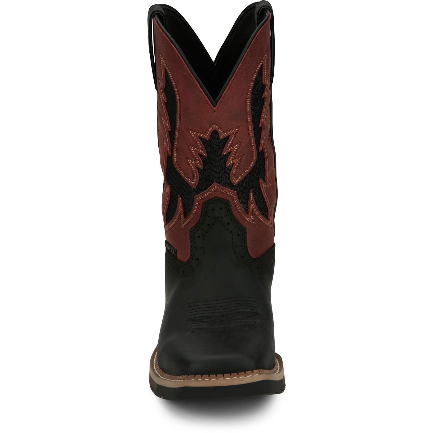 Justin Work Men's Bolt 11" Composite Toe Boot - Coal Black (SE4117) - View 7