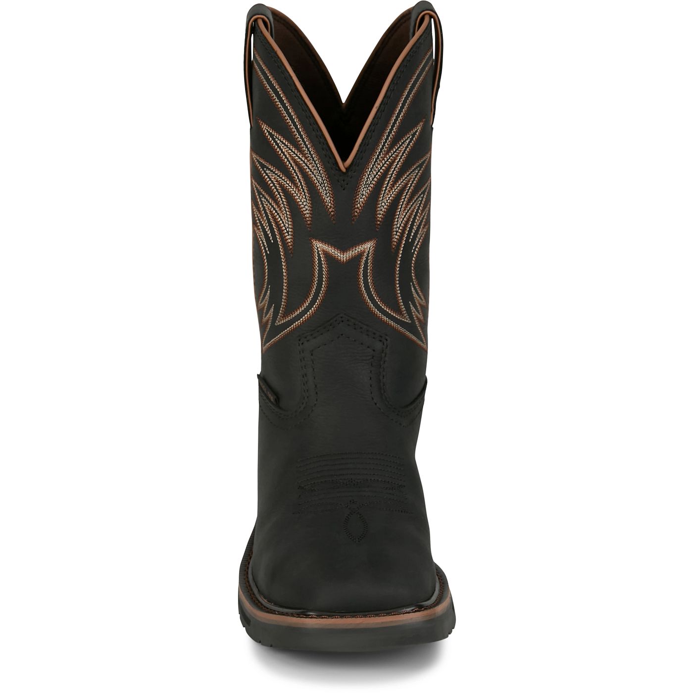 Justin Work Men's Widowmaker 11" Waterproof Steel Toe Boot - Black (SE4241) - View 7