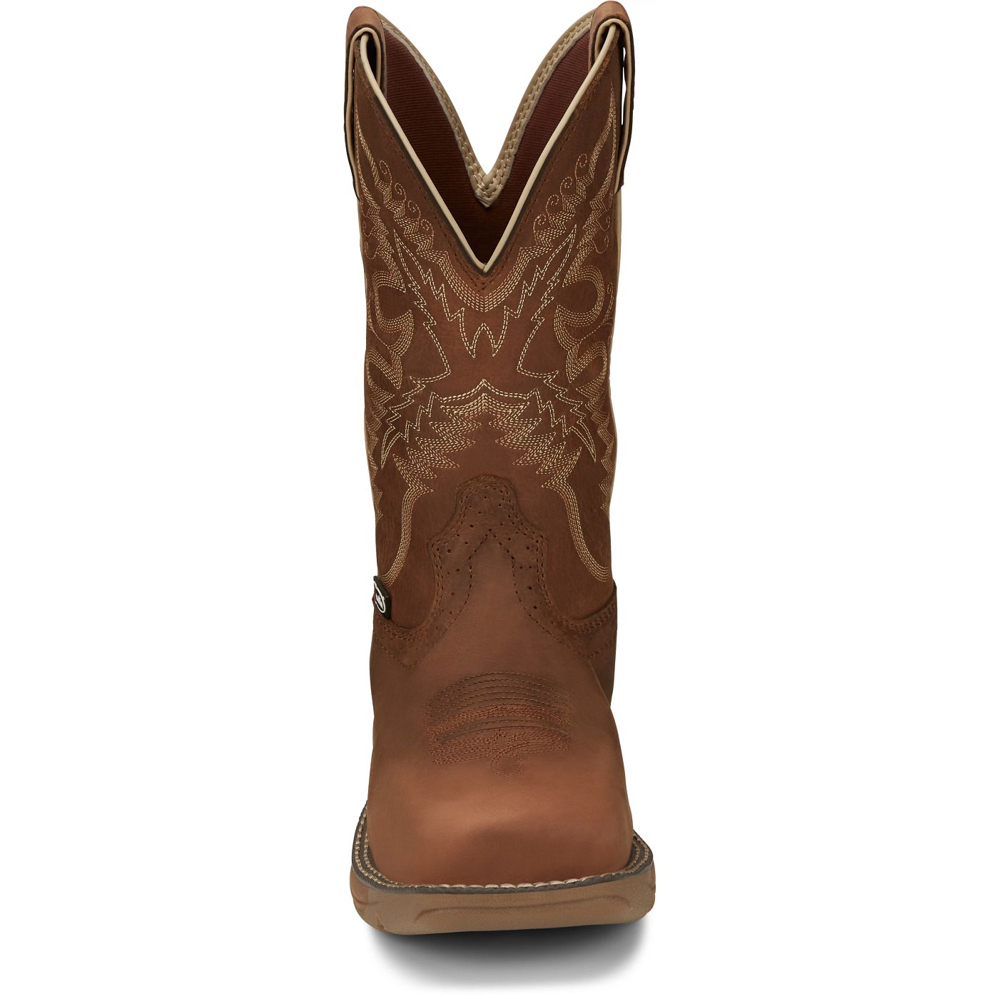 Justin Work Women's Rush 11" Waterproof Work Boot - Rustic Tan (SE4353) - View 7