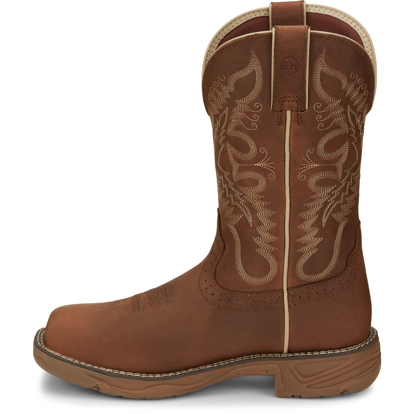 Justin Work Women's Rush 11" Waterproof Work Boot - Rustic Tan (SE4353) - View 8