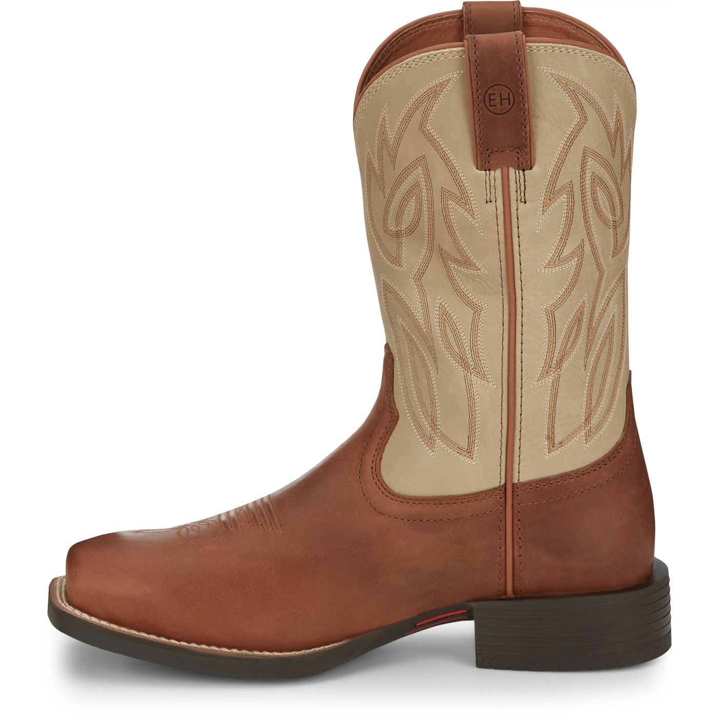 Justin Work Men's Canter 11" Steel Toe Boot - Bone (SE4511) - View 8