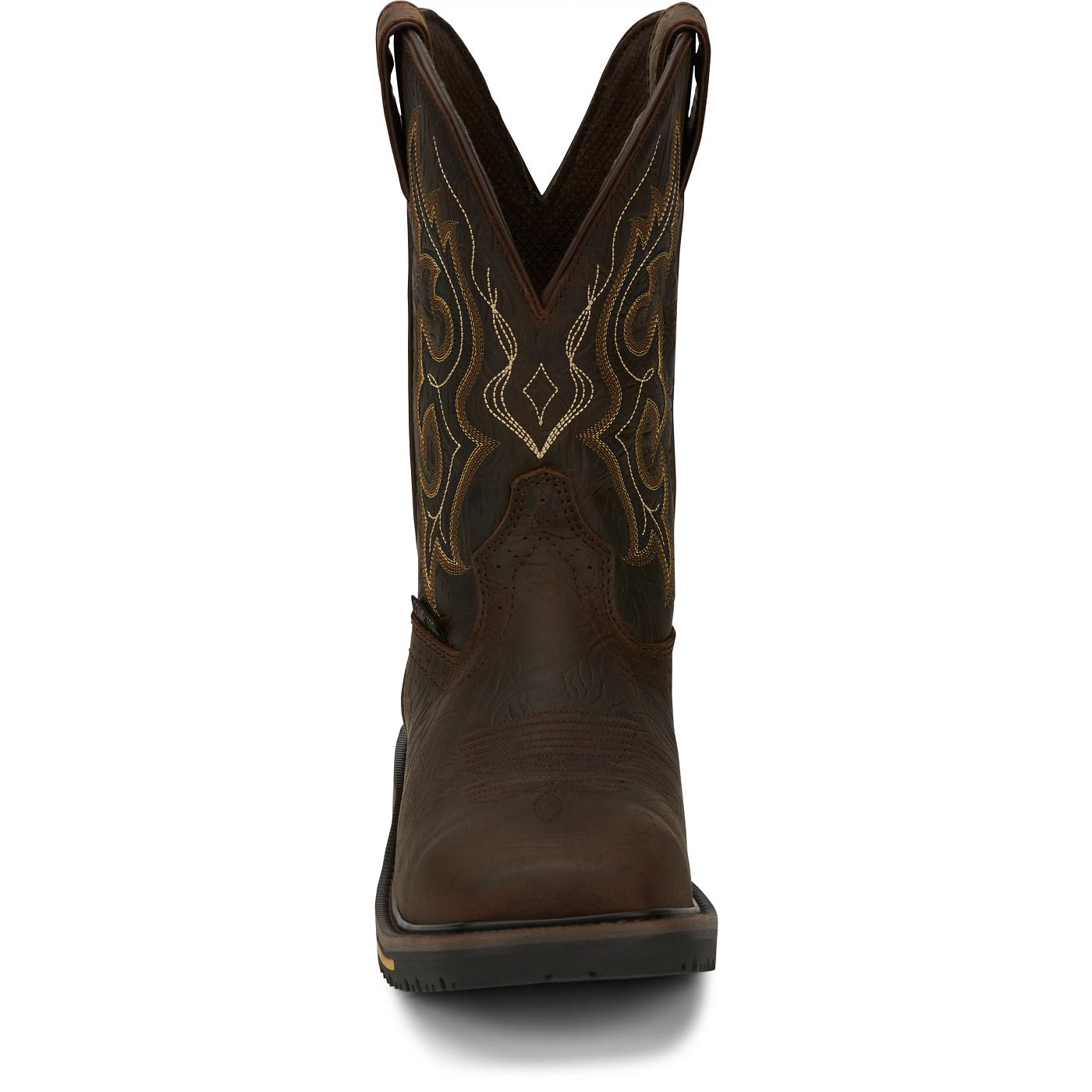 Justin Work Men's Joist 11" Waterproof Composite Toe Boot - Chocolate (SE4625) - View 7