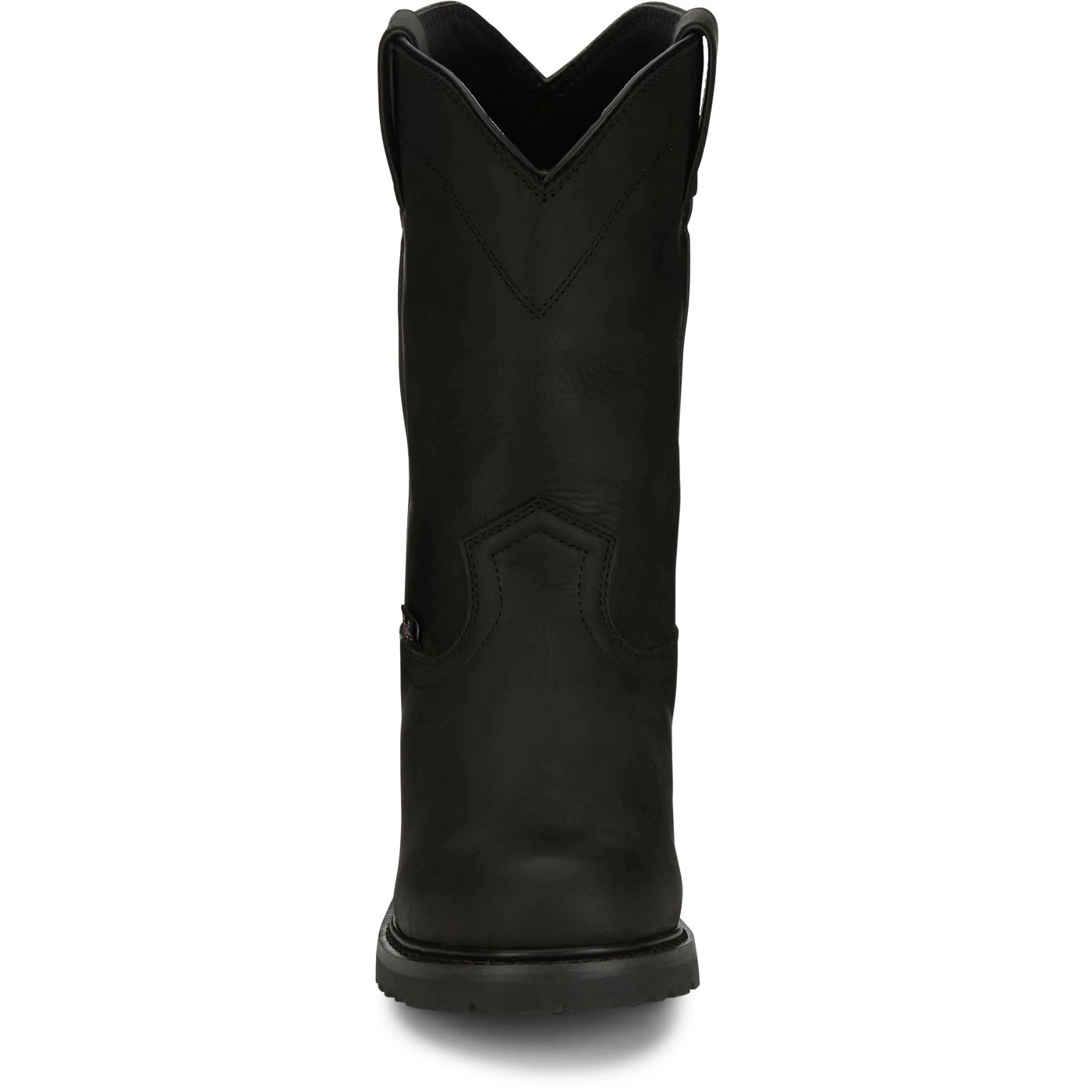Justin Work Men's Dorsal 11" Steel Toe Waterproof Boot - Onyx Black (SE4635) - View 7