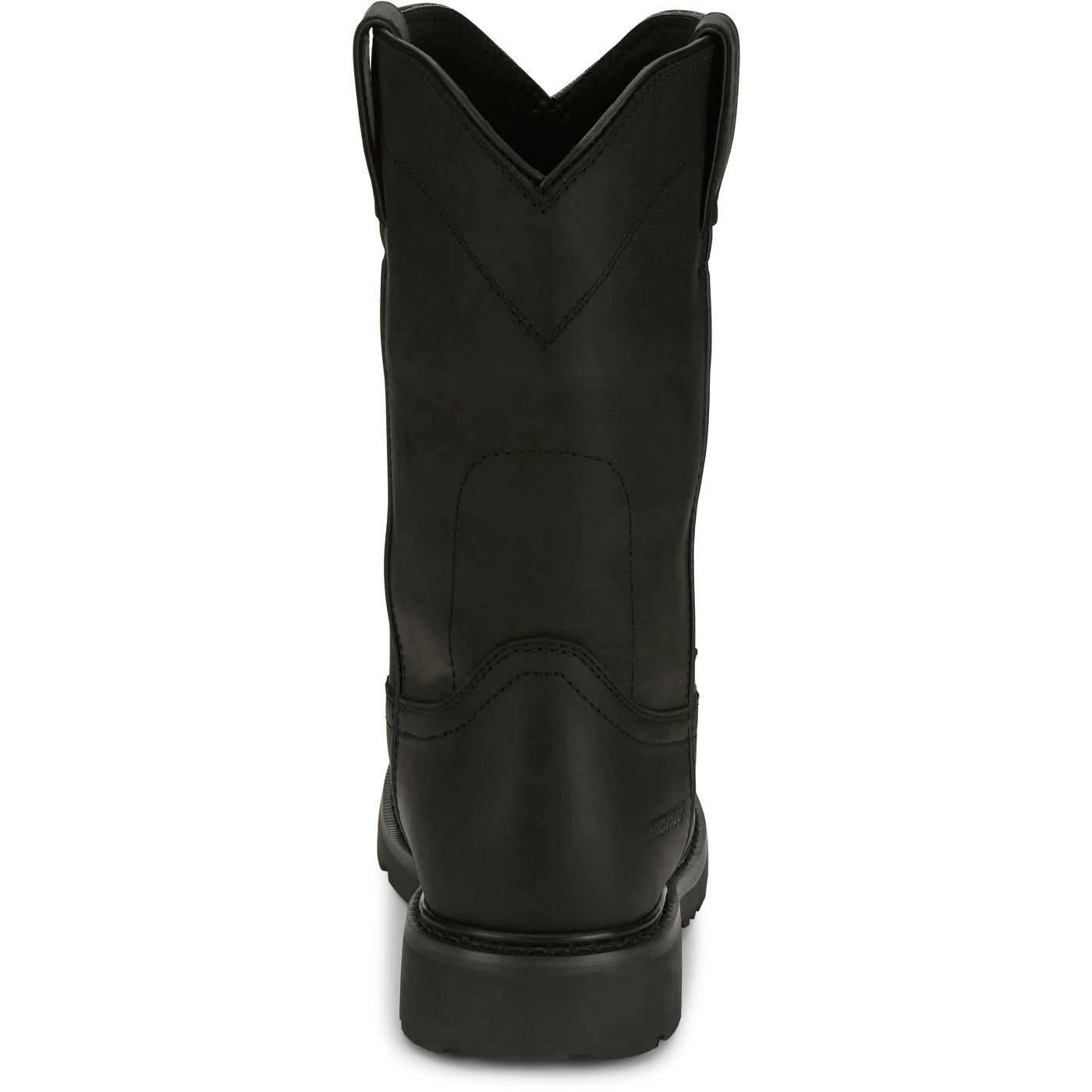 Justin Work Men's Dorsal 11" Waterproof Boot - Onyx Black (SE4637) - View 5