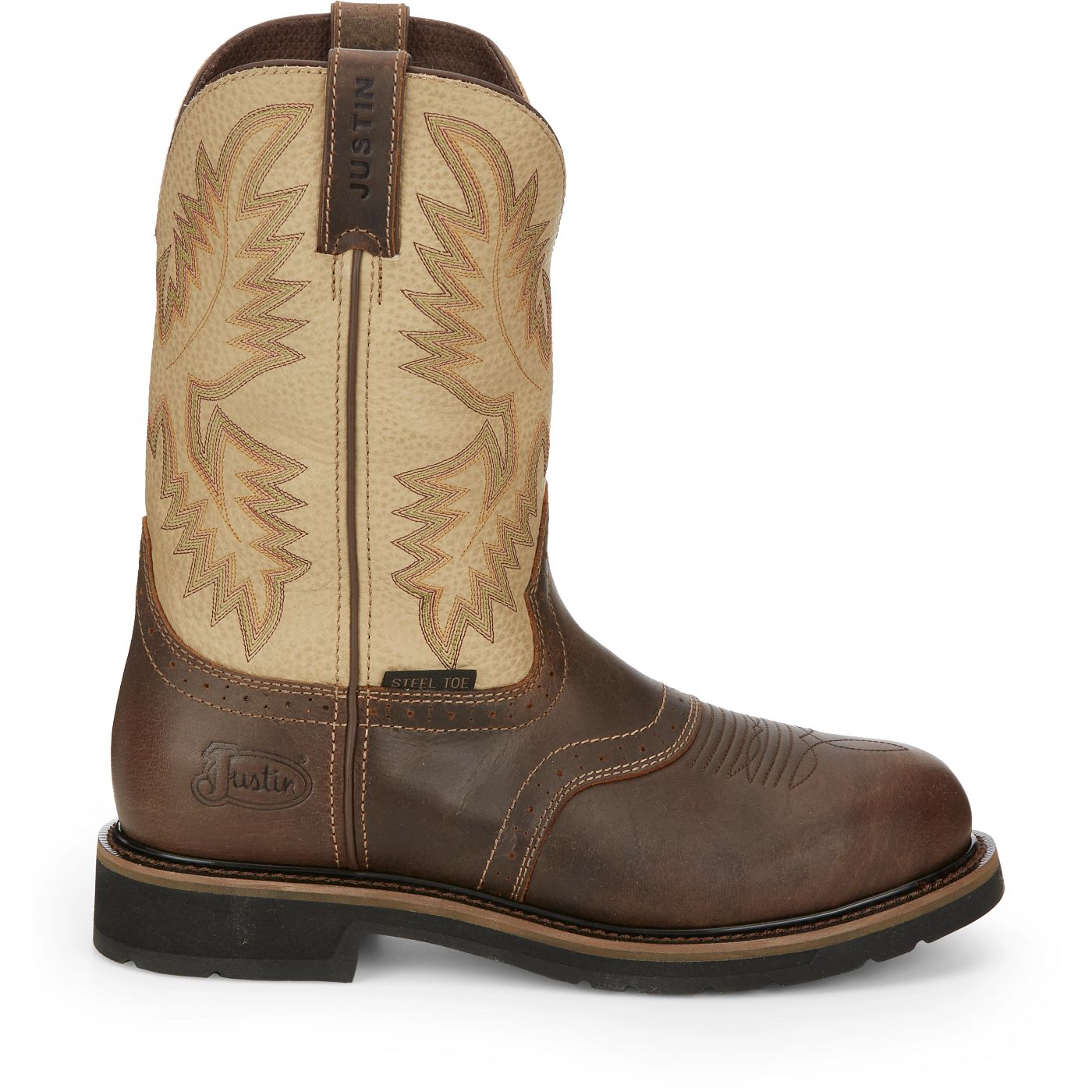 Justin Work Men's Superintendent 11" Steel Toe Boot - Golden (SE4661) - View 3