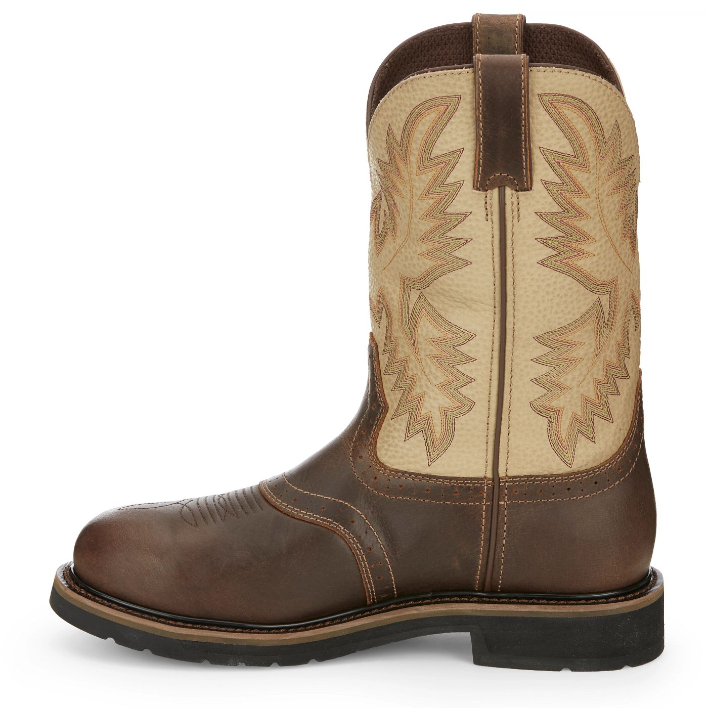 Justin Work Men's Superintendent 11" Steel Toe Boot - Golden (SE4661) - View 8