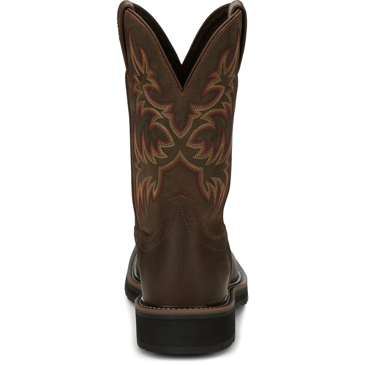 Justin Work Men's Driller 11" Work Boot - Dark Brown (SE4681) - View 5
