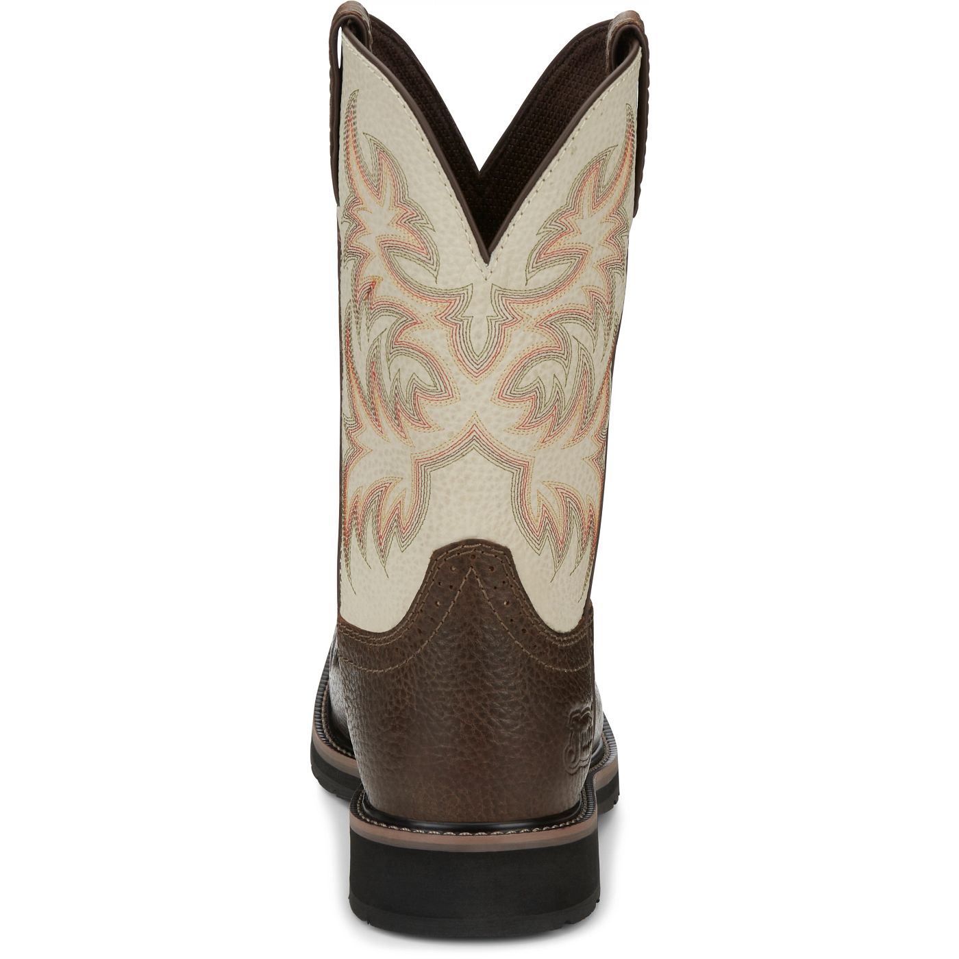 Justin Work Men's Driller 11" Work Boot - White (SE4683) - View 5