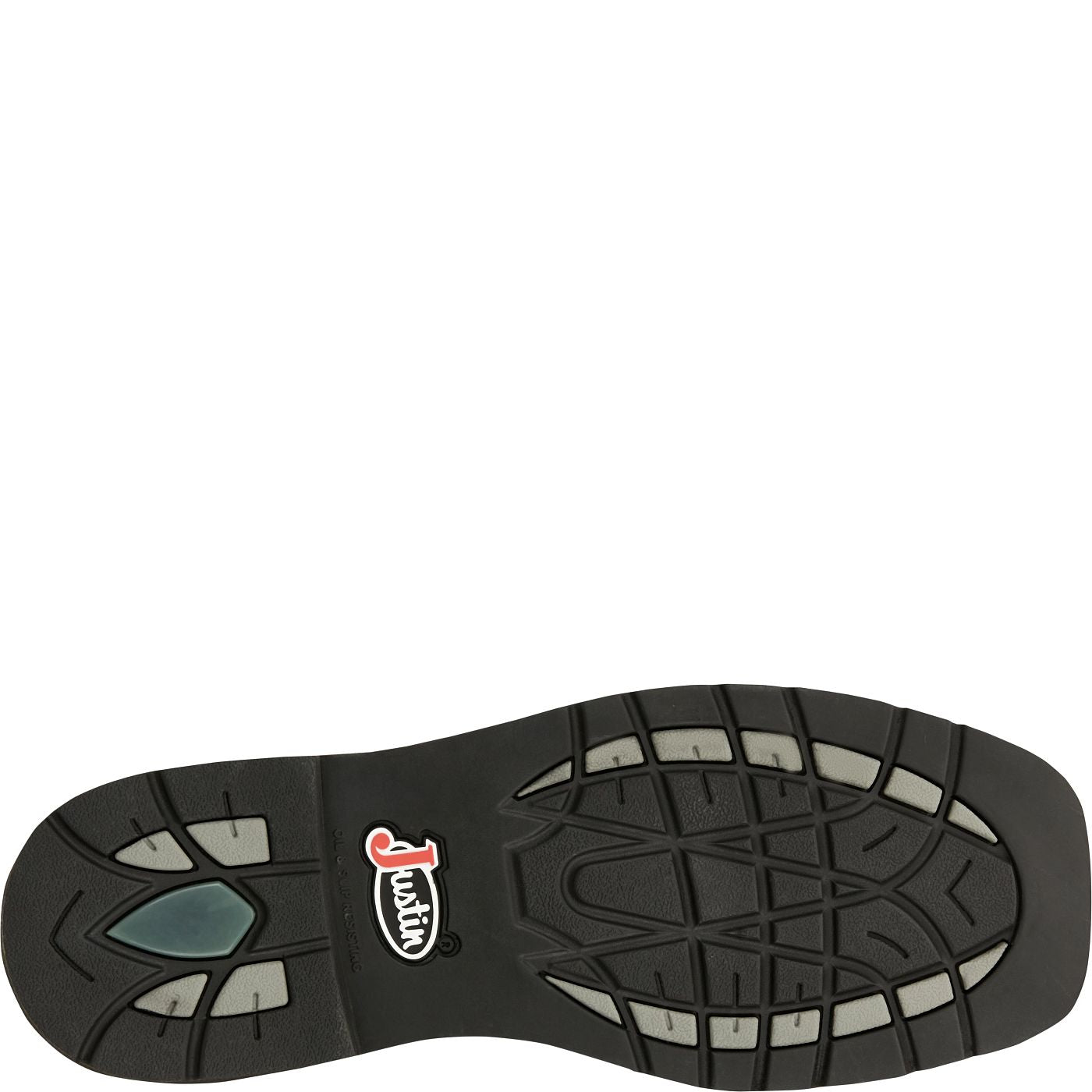 Justin Work Men's Driller 11" Waterproof Boot - Brown (SE4689) - View 6