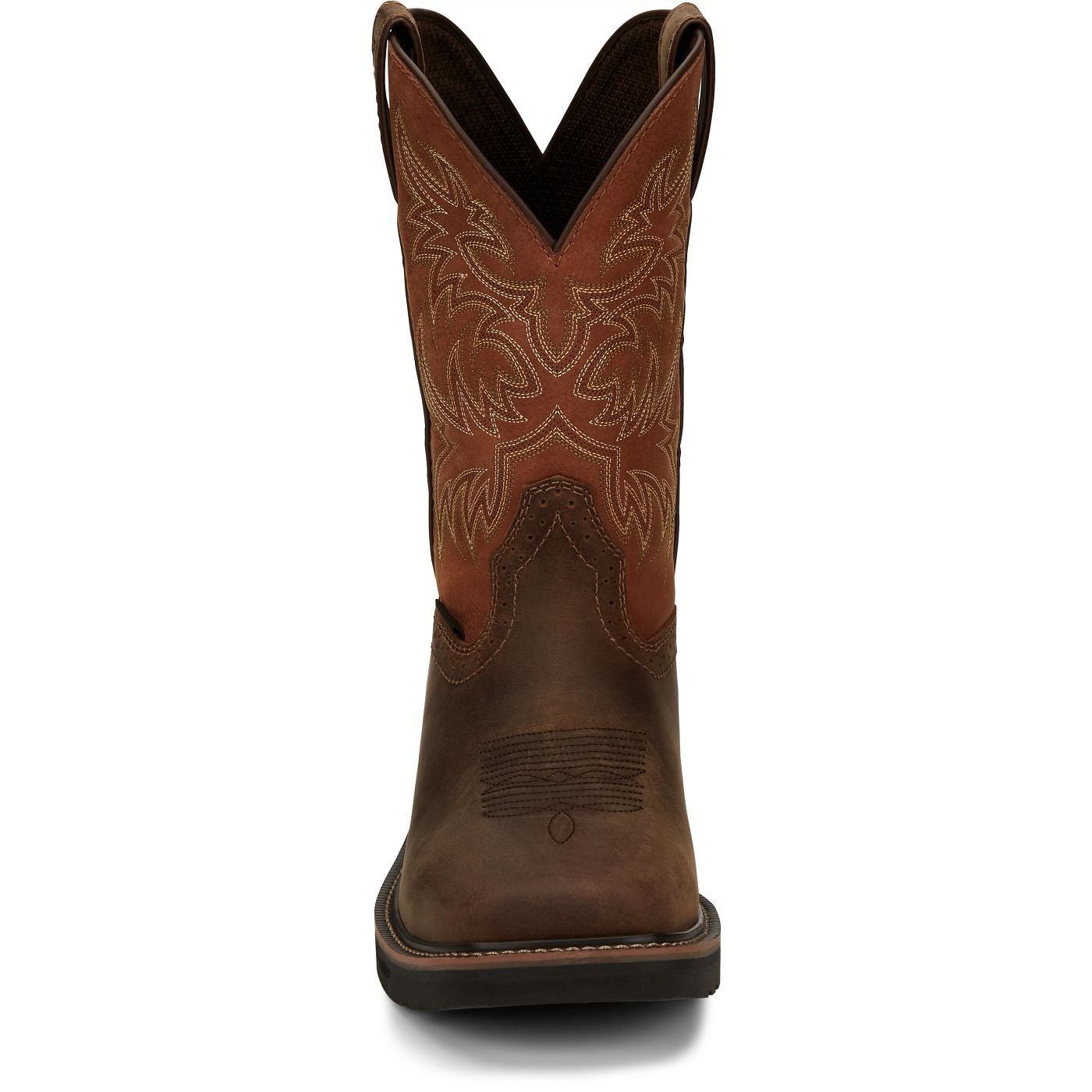 Justin Work Men's Switch 11" Composite Toe Boot - Orange (SE4812) - View 7