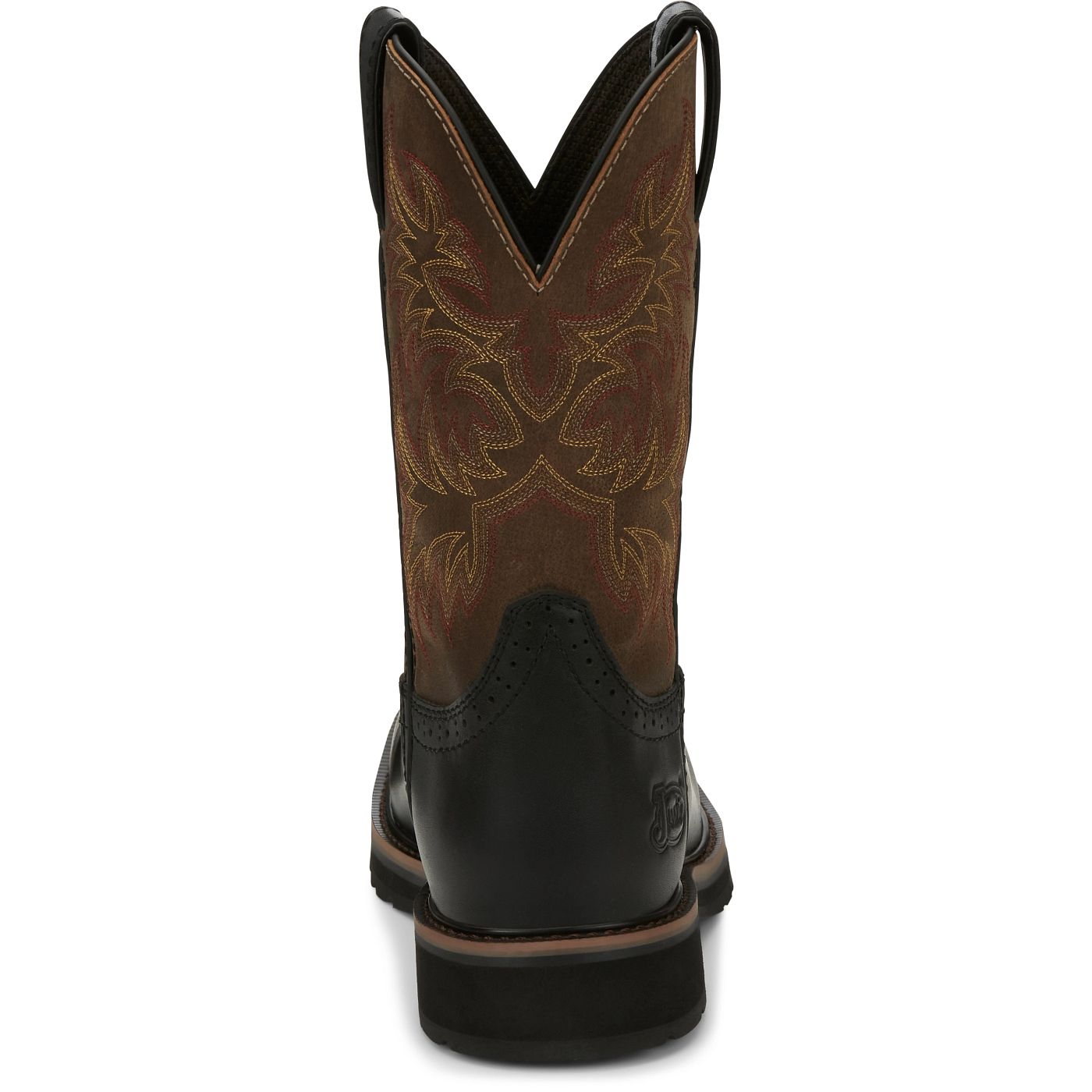 Justin Work Men's Driller 11" Composite Toe Boot - Wood Brown (SE4818) - View 5
