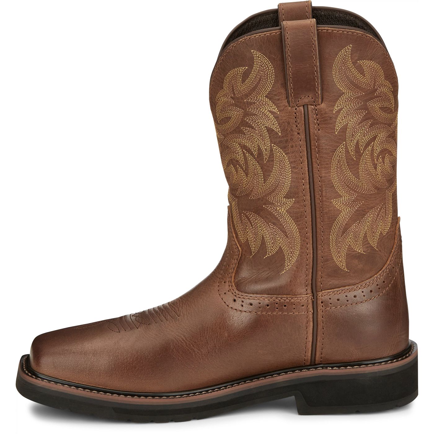 Justin Work Men's Handler 11" Composite Toe Boot - Brown (SE4824) - View 8