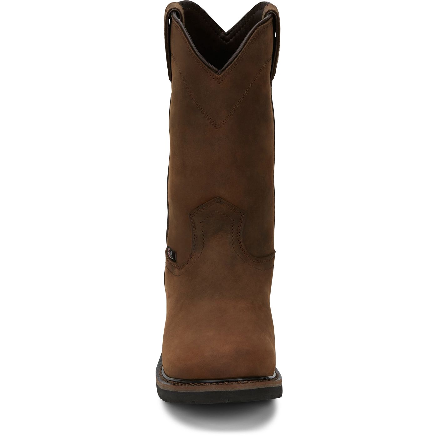 Justin Work Men's Drywall 10" Waterproof Boot - Whiskey Brown (SE4960) - View 7