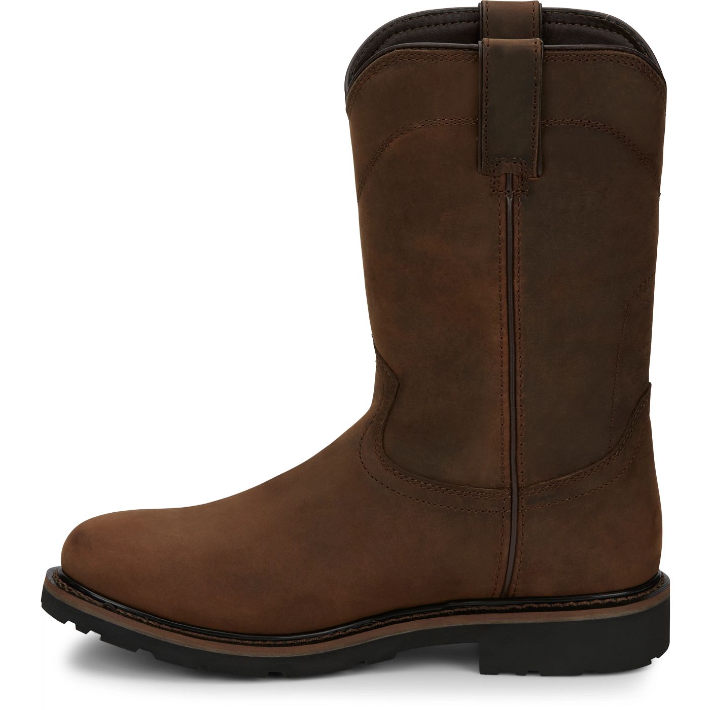 Justin Work Men's Drywall 10" Waterproof Boot - Whiskey Brown (SE4960) - View 8