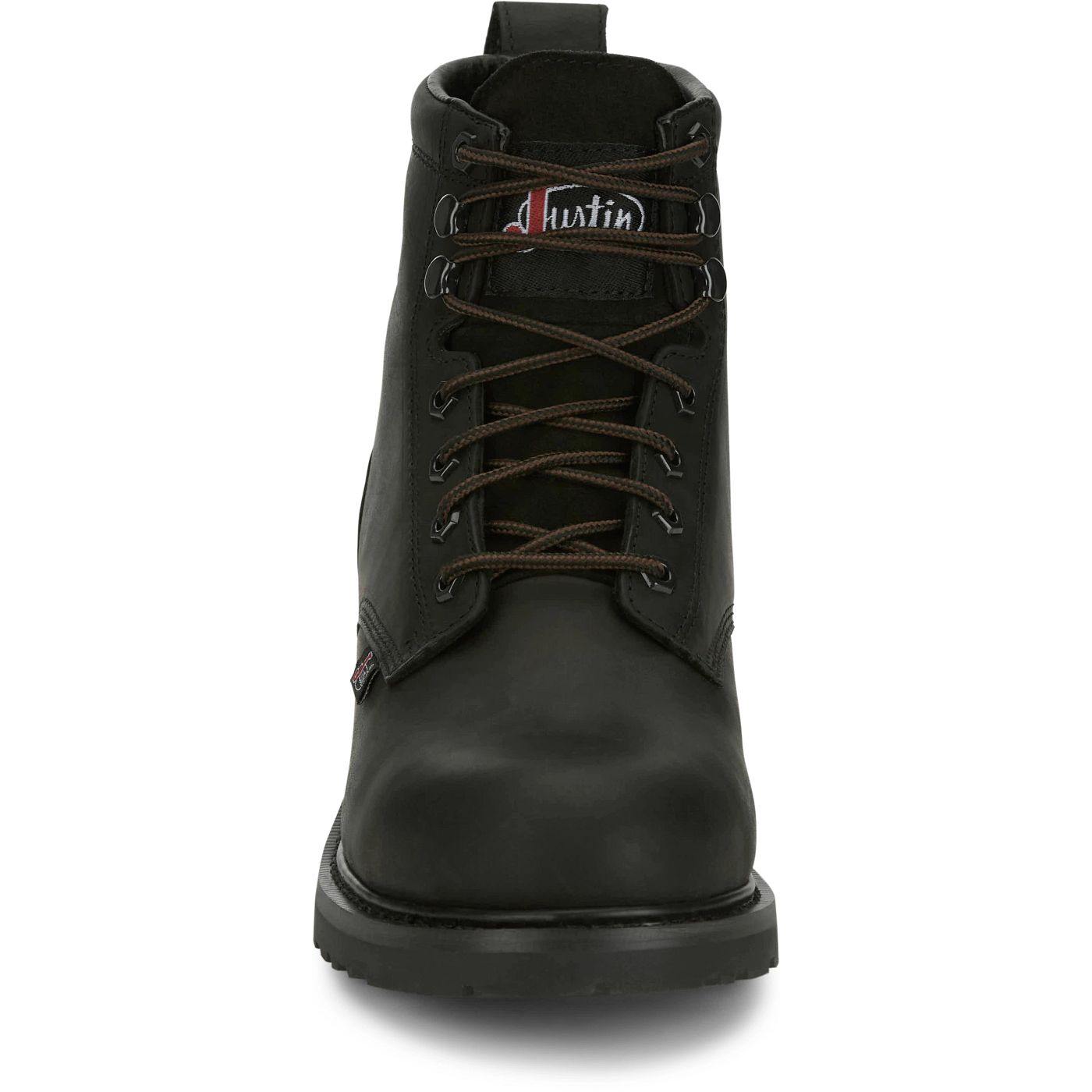 Justin Work Men's Dayworker 6" Waterproof Steel Toe Boot - Onyx Black (SE635) - View 7