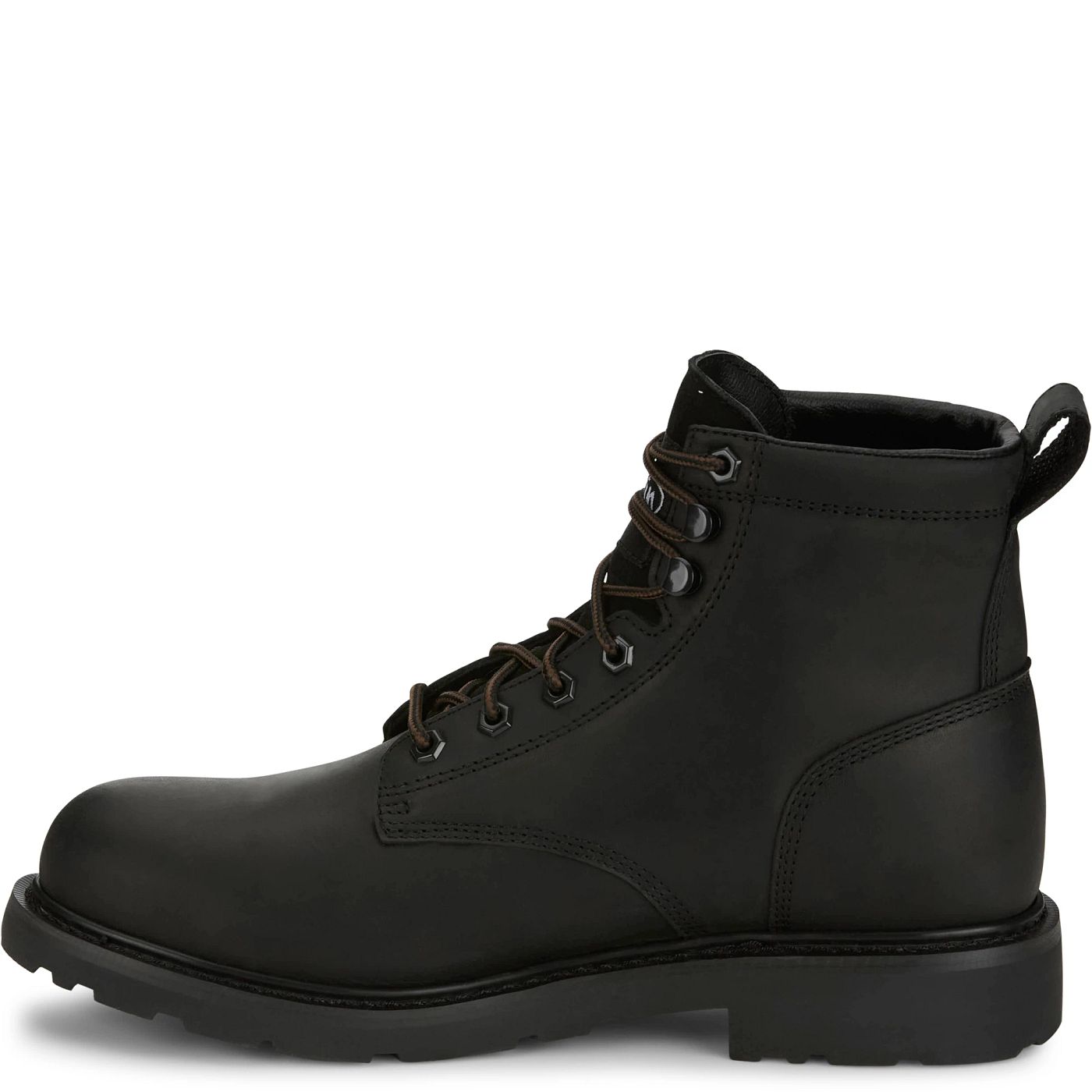 Justin Work Men's Dayworker 6" Waterproof Boot - Onyx Black (SE637) - View 8