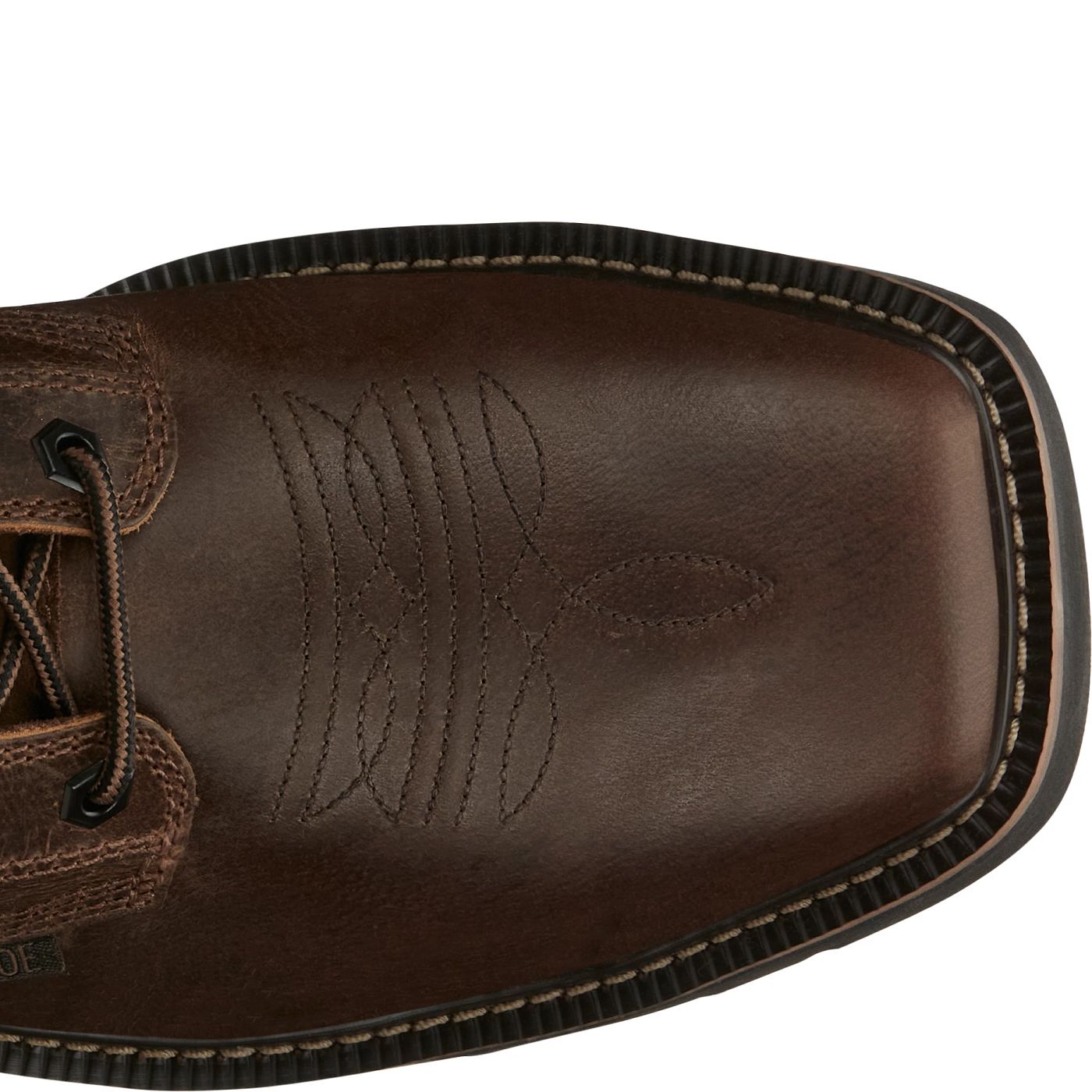 Justin Work Men's Pulley 8" Steel Toe Boot - Aged Bark Brown (SE682) - View 4